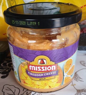 Cheddar cheese - Sauce au fromage front packaging