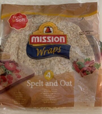 Spelt and Oat Wraps