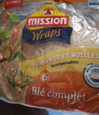 Mission wrap front packaging