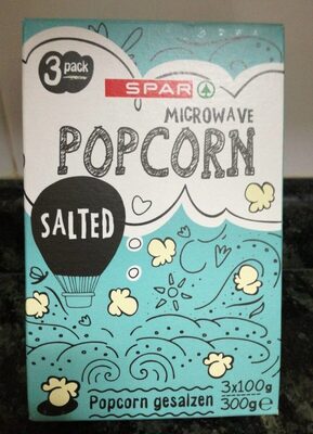 Palomitas saladas de microondas