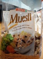 Muesli 35% fruits, seeds & nuts