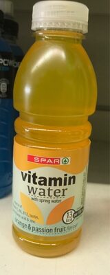 Vitamin water front packaging