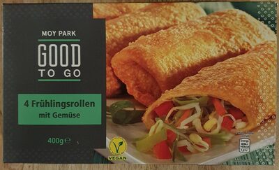 4 Frühlingsrollen mit Gemüse front packaging