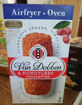 Rundvleescroquetten front packaging