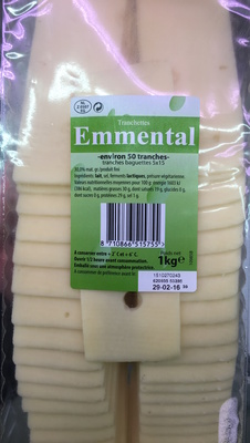Tranchettes Emmental (30% MG)