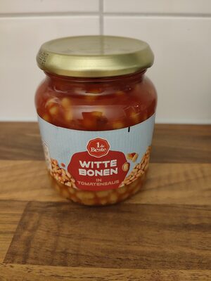Witte bonen in tomatensaus