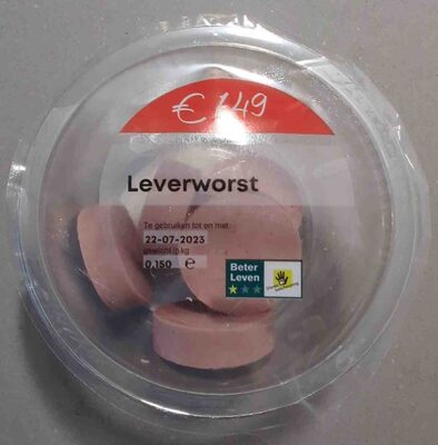 Varkens- en runder leverworst