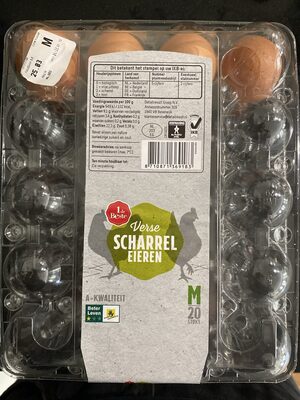 Verse Scharrel Eieren front packaging