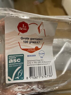 Grote Garnalen front packaging