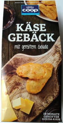 Käsegebäck mit gereiftem Gouda