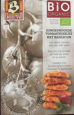 Biscuit Tomate Séchée Basilic front packaging