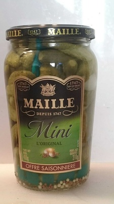 Maille Cornichons Mini L'Original 210g Offre Saisonnière