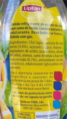 Ice tea limon front packaging