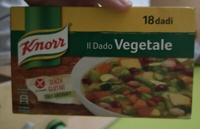 Il dado vegetale Knorr deve essere