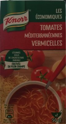 Soupe Méditerranéennes Vermicelles