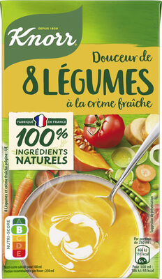 Knorr douceur 8 legumes 1l 8x front packaging