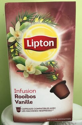Lipton Infusion Rooibos Vanille 10 Capsules