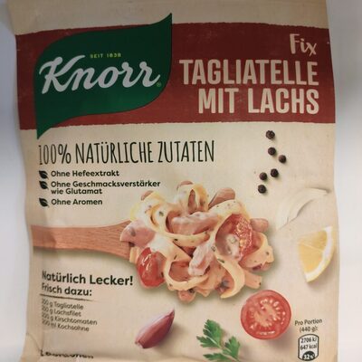 Fix Tagliatelle mit Lachs