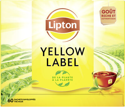 Lipton Thé Noir Yellow Label 60 Sachets