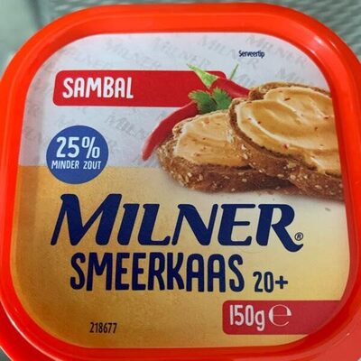 Smeerkaas 20+ sambal