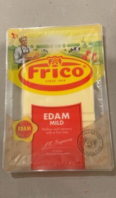 Edam mild cheese slices