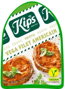 Vegan filet americain pesto