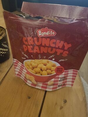 Crunchy peanuts front packaging