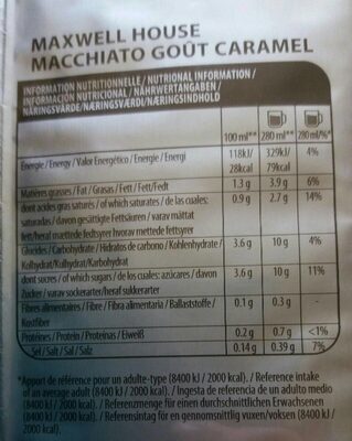 Tassimo Macchiato caramel front packaging