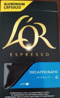 Café L'or Espresso Decaffeinato 6