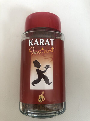 Karat Instant kaffe front packaging