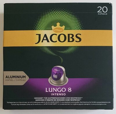 Jacobs Kaffee-kapseln Lungo 8 Intenso 20 Stück