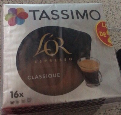 L’or espresso front packaging