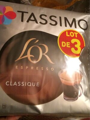 Tassimo front packaging