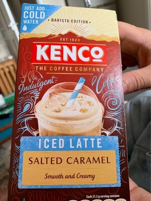 iced latte salted caramel