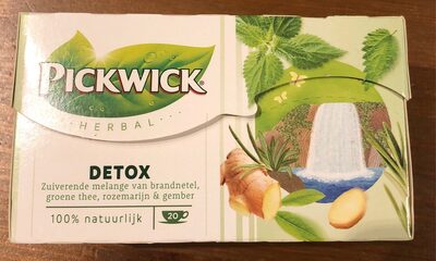 Detox thee brandnetel, groene thee, rozemarijn en gember