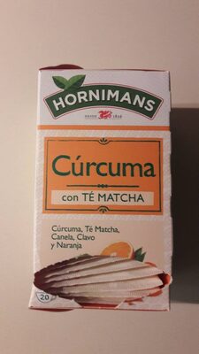 Cúrcuma con té matcha