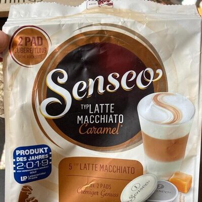 Latte macchiato caramel