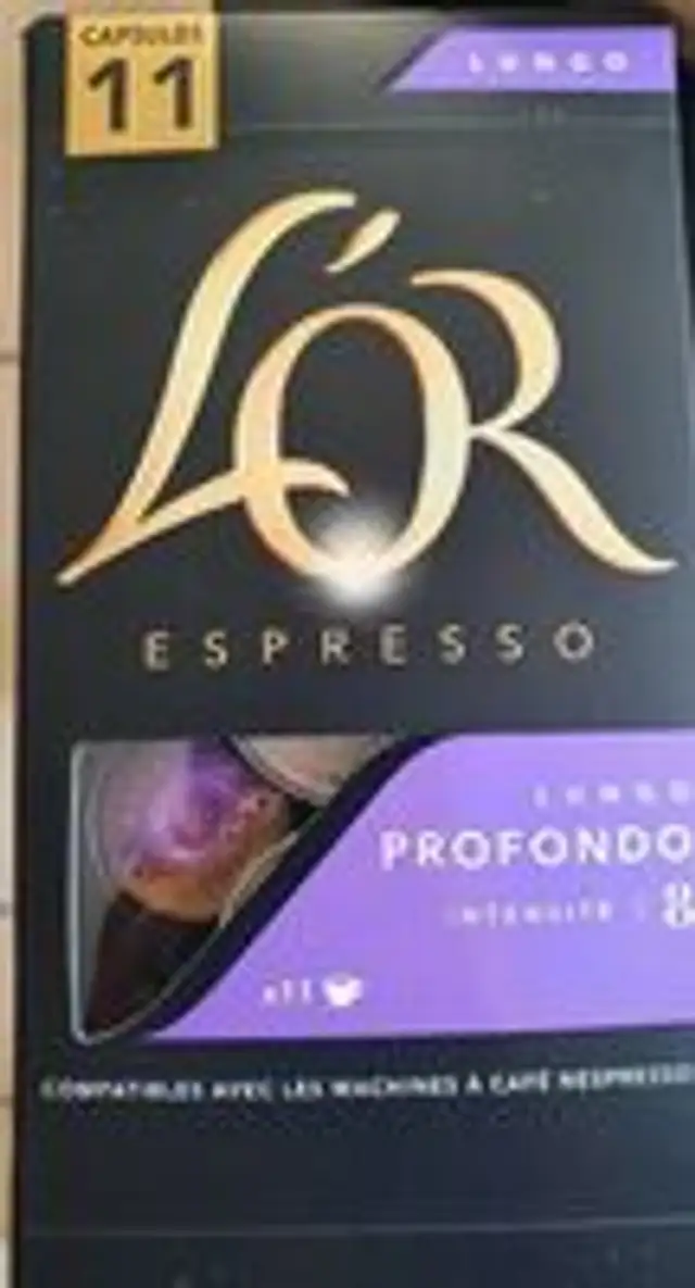 L'or espresso lungo profondo