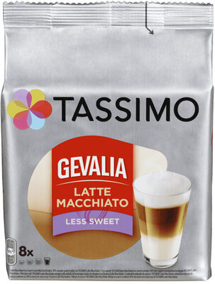 Tassimo Latte Macchiato Mindre Sukker 8kapsler