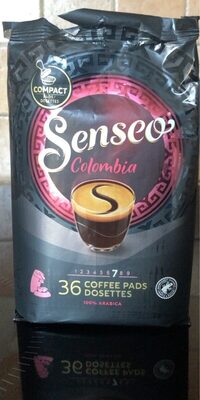 Café colombia dosettes compactes