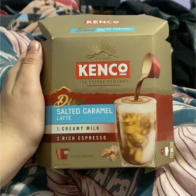 Salt caramel instant coffee