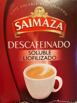 Café soluble descafeinado
