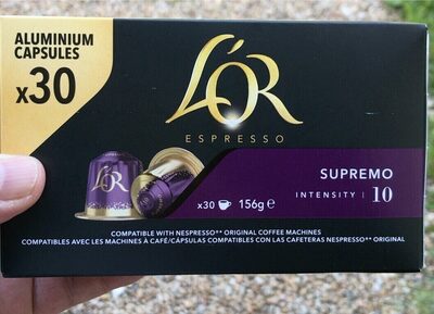 Espresso Supremo front packaging