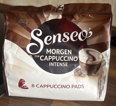 Morgen Cappuccino Kaffeepads front packaging