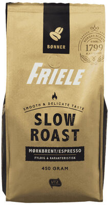 Slow Roast dark coffee beans