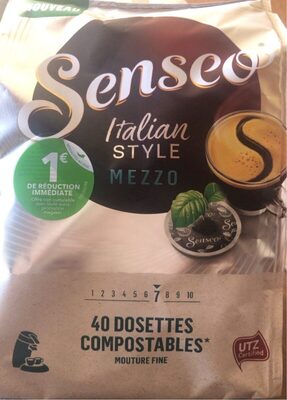 Italian style mezzo front packaging