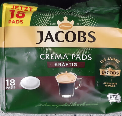 Jacobs Crema Pads - Kräftig