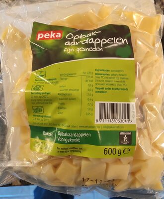 Opbakaardappelen