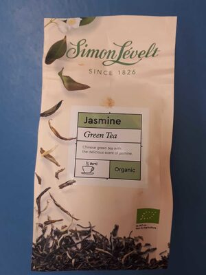 Jasmine green tea front packaging