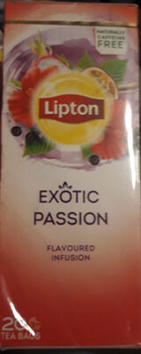 herbata exotic passion front packaging